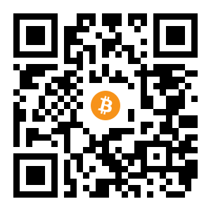 bitcoin:39D5gCGDS9AUrCaRVV3RfotmfujYT4SwQw black Bitcoin QR code