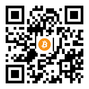 bitcoin:39FhN2T6N5za4kuC4hDQptP1jD3ohJn72a black Bitcoin QR code