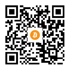 bitcoin:39QeDeNbfDbJtw7kX5yNAtRRYjafvC5r4j black Bitcoin QR code