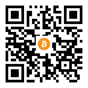 bitcoin:39SkajrcdNd2cmCtWCaicc1jfbBhnEQ5Mf black Bitcoin QR code