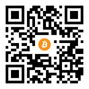 bitcoin:39ToHdcFne2AZ2Z6kMTFMQCv9P7MCMFAfo black Bitcoin QR code