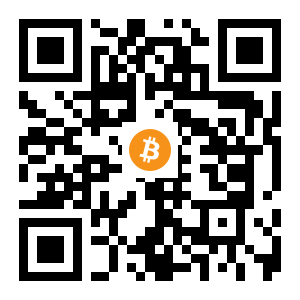 bitcoin:39VXypZBhgU6RykidLy21bo1digC3vsHvj black Bitcoin QR code