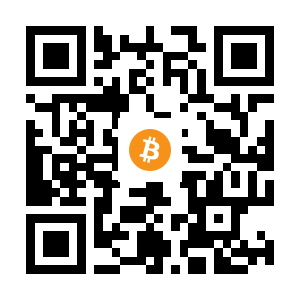 bitcoin:39amG7CSTUrxSuE8G3KQaFtCQ1Xdkce3Ro black Bitcoin QR code