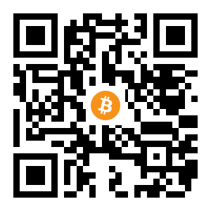 bitcoin:39auAmpLmnbaF1Zxe3gMvmig1pzHdnXMpW black Bitcoin QR code