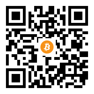 bitcoin:39iXyvQyymyH6S3bykS5cnUPUPqRbhvXvS black Bitcoin QR code