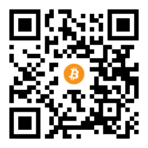 bitcoin:39mtqQQe3HonFCxDnGNPKEYeqmVksNccaR black Bitcoin QR code
