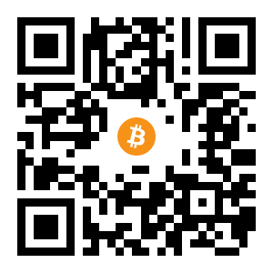 bitcoin:39wVxwt9WnPU8UFBW7xo8cEzs6UwShyhtn black Bitcoin QR code