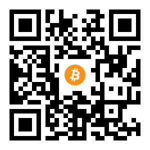 bitcoin:39xD9bLet2FWx8Dd5McbDpKGii1rzcSYSk black Bitcoin QR code