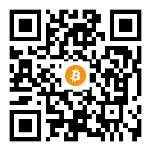 bitcoin:39xGH3aAFXivjVuHnGeayUo6SYz6sd9Aag black Bitcoin QR code