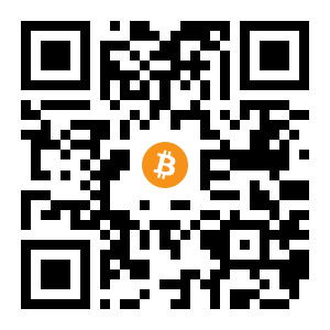 bitcoin:39yT1iDZWrfrESjnhb4aYWhcd8JAcgiD8t black Bitcoin QR code