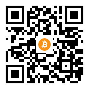 bitcoin:3A1gHEb9YjhuRiAeCJ5HeMsat8giwn3wCf black Bitcoin QR code