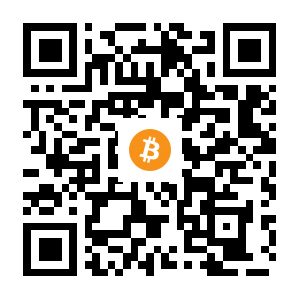 bitcoin:3A3gSX4rEKEFC4Wv8HFsEPLE7nBsUm113S black Bitcoin QR code