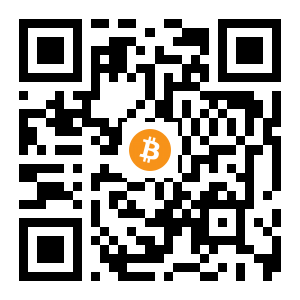 bitcoin:3A4REDnHEruRQtV2AvjoWm9J1eCD8PAb3P black Bitcoin QR code