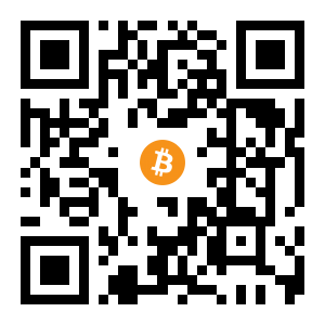 bitcoin:3A67ZxX6Qs6b6MxsjhUhAVTEKTdY7AUgdw black Bitcoin QR code