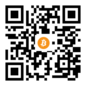 bitcoin:3A6rSgXWUPscpxaYz8QcWerYwCdzwnnXeT black Bitcoin QR code