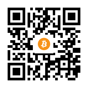 bitcoin:3A7KPsfQNXBA7PhFJRSK4DEw2VhPM7iboB black Bitcoin QR code