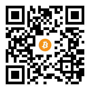 bitcoin:3A7XrU974L11BChPmfaFYKJirHbtgrJX2M black Bitcoin QR code