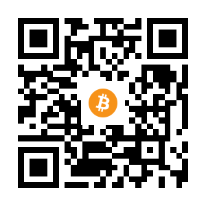 bitcoin:3A8nXHVHsuN3yX8XHvx7FwkZDa4GczHLYf black Bitcoin QR code