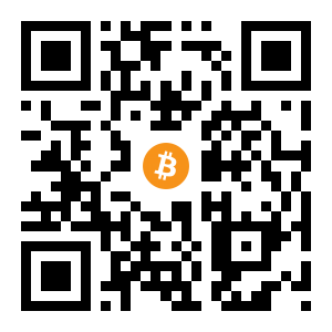 bitcoin:3A9uzQNtRTZ5iThYCqSdND5NXUCb63QSW1 black Bitcoin QR code