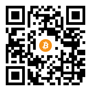 bitcoin:3AAGJiGfVgPR7J68j4yrqyviBARBLwiaJj black Bitcoin QR code