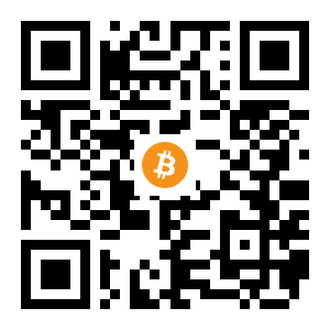 bitcoin:3AFzBvSjnf6UL366j94KY3RUir38d8YhnM black Bitcoin QR code
