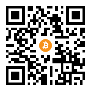 bitcoin:3AHb1kAyKCKDfgF7KR5sHwY2Ki8nFqrgrb black Bitcoin QR code
