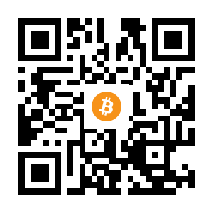 bitcoin:3AHzAfTBusrQc8BuqU2jQ6zs1HhvtgyYsb black Bitcoin QR code