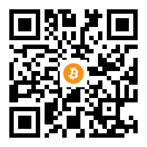 bitcoin:3AJgtEQZea7pV3eTTgbVSPEetvFZy9GJjT black Bitcoin QR code