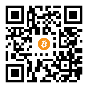 bitcoin:3AM8KxsJTw1Fq2izp4CUyBqPua2cGceMxE black Bitcoin QR code