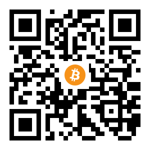bitcoin:3ANheApx64bN8NpuSH6kNgwA8EXvrXNanz black Bitcoin QR code