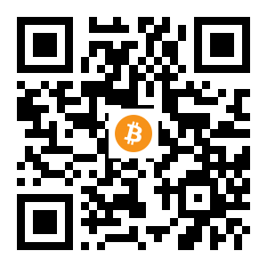 bitcoin:3AQXKhS29vKhyEnCTMraQQ3kQfmybwEYn2 black Bitcoin QR code