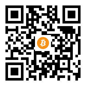 bitcoin:3ATBKAq3Tpq1D6RYffGB7ePqiXhYsNqgSf black Bitcoin QR code