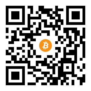 bitcoin:3ATq5FxJdtr6rHayfANHu4N6EaVURC23ZB black Bitcoin QR code