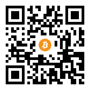 bitcoin:3AW3693iiUc9HxqixSyLj7G7rmA9UuEzjB black Bitcoin QR code