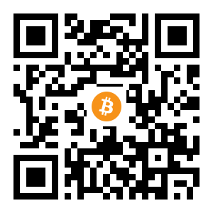 bitcoin:3AZVFU8qGZgbTpetaKarLrTK3q7B4is2iM black Bitcoin QR code