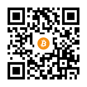 bitcoin:3AaNUoNy4kjKeyAJ6737bHHi2NhwSRbJ8Y black Bitcoin QR code