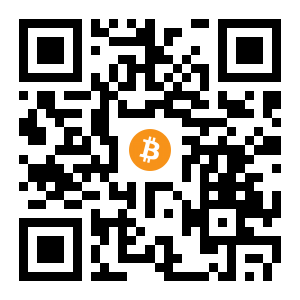 bitcoin:3AgrqdJbDycuaKpZuRTGKTTq8MCa3D3bLt black Bitcoin QR code