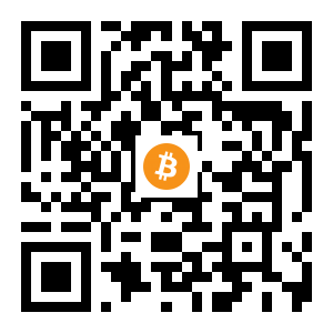 bitcoin:3AhGtnbzBhJQQ78dyCB6mEDgZWvxKbHBF9 black Bitcoin QR code