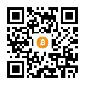 bitcoin:3AhyWmeNCZVsxjo39VmcVYu2UUYr4giQ1v black Bitcoin QR code