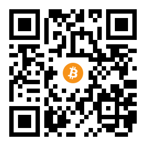bitcoin:3AjMRLRmb4k7kCaRRXJ4tjoZAGkmrmVRAc black Bitcoin QR code