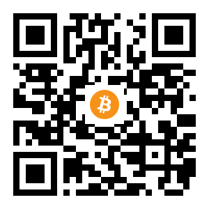 bitcoin:3AkpSb7rvv2VkchzNkrZiZq4enAiuS5xQf black Bitcoin QR code