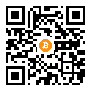 bitcoin:3AmxLvgAqT54DRRoxCGRopFU2aXZBHv9mt black Bitcoin QR code