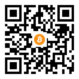 bitcoin:3AmzXaNu6JUZbKhz4GKxEAdRViTWUciRWb black Bitcoin QR code