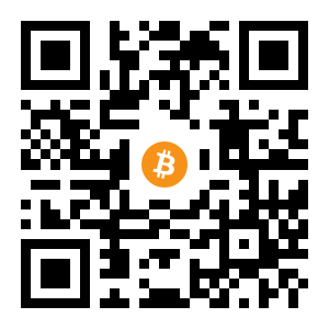 bitcoin:3ApANW9v7fcB124XnXrzuYpQSVC1fxNvJf black Bitcoin QR code
