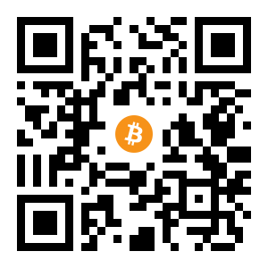 bitcoin:3ApR9BugAFmpQ2rq1RLnTG61JQH3HHkdSq black Bitcoin QR code