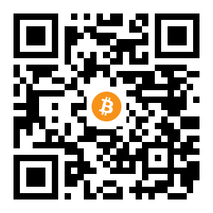 bitcoin:3AqD9Vv1PmvhYdDM3C8xUF7owuEayK2U9X black Bitcoin QR code