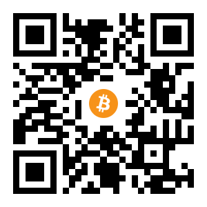 bitcoin:3AqHMhgW3ih19HVmgyFo7zeeENTtykyGjG black Bitcoin QR code