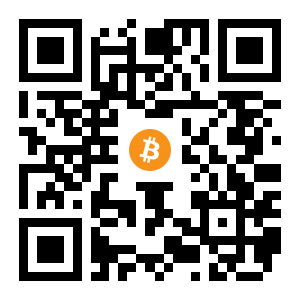 bitcoin:3ArPf5qCS2yNd4qLbv9ACK5iBqYHzauj2h black Bitcoin QR code