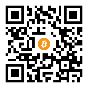 bitcoin:3AsEM1i64tmfVL89wCWwcAQGfZ4dCw9kRa black Bitcoin QR code