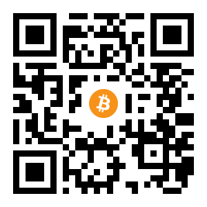 bitcoin:3AsGSEvqP7DFq8gzyHJutAvHny86YecWpx black Bitcoin QR code